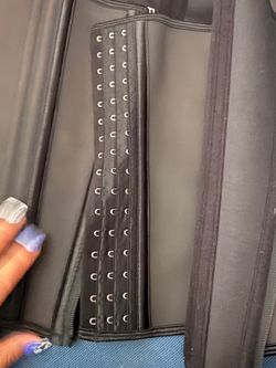 Colombian Faja Dual Compression Waist Trainer Black Size S Never Worn