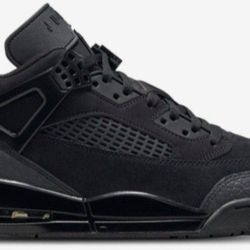 Jordan Spizike All Black Size 11
