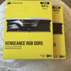 Corsair Vengeance RGB 64GB (2x32GB) DDR5 6400MHz CL32 RAM