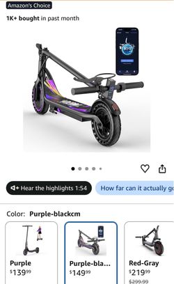 Electric scooter