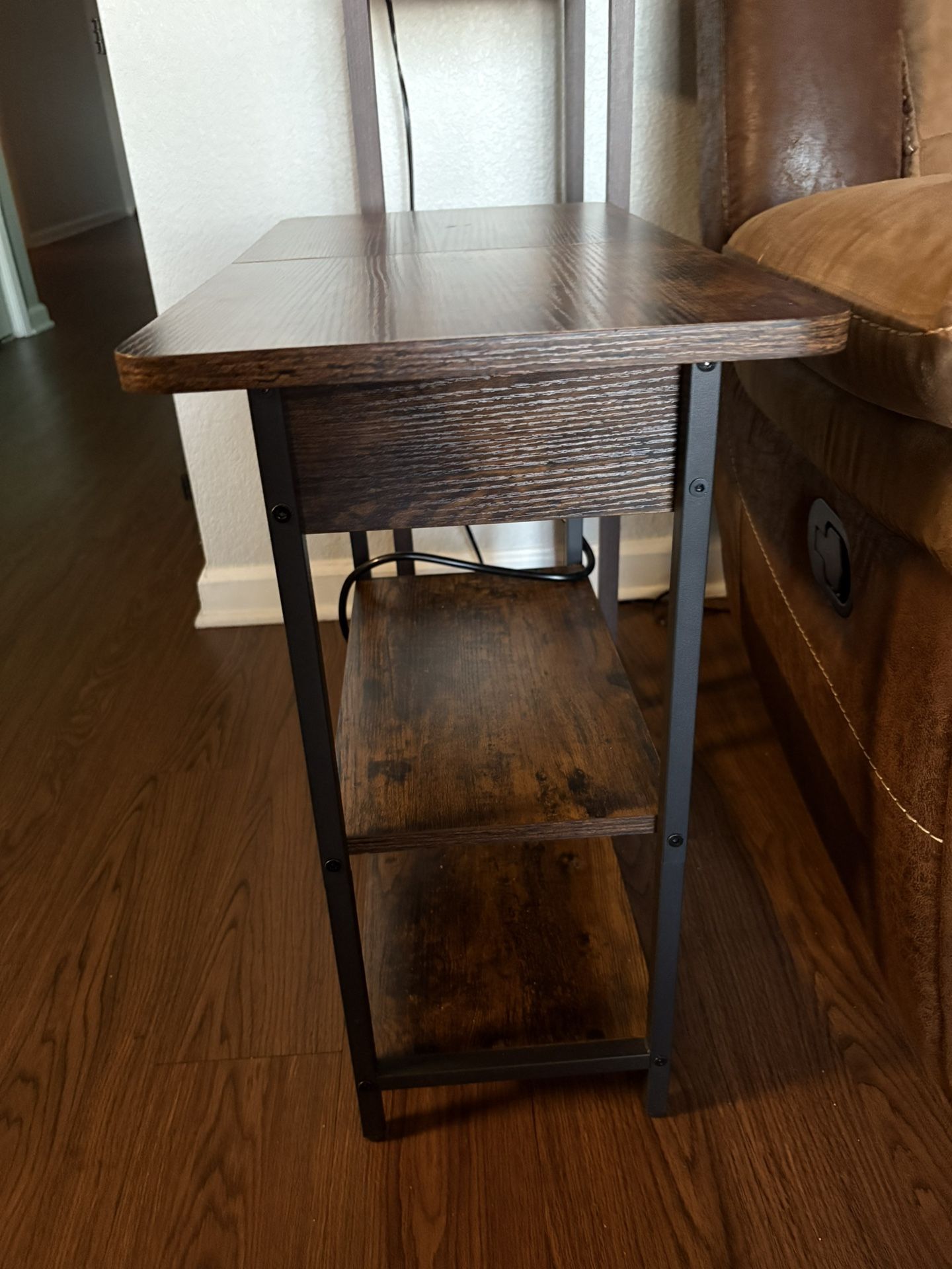 2 End Tables With USB Plugs