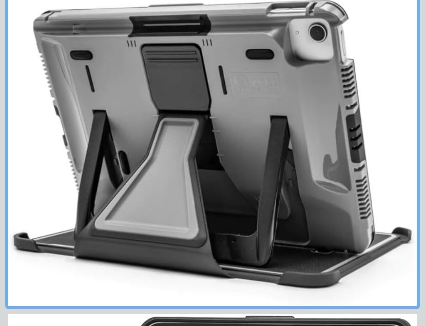PIVOT A22A Atlas - Fits iPad (10th gen.)- Gray Body/Black Clip
