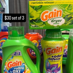 Gain $30 Set Of 3