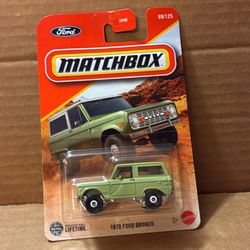 Matchbox 1970 Ford Bronco (Milwaukie,OR)