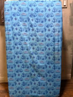 Sesame Street Fire Department bed and sheet