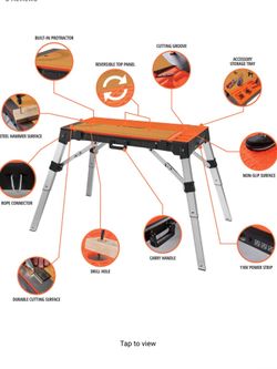 MULTIPURPOSE WORK TABLE & BENCH