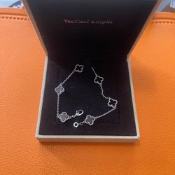 Designer Black & Silver Bracelet 