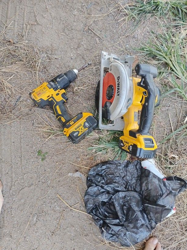 DeWalt Saw DeWalt Drill With Batteries