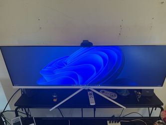 43inch ultrawide monitor 2k 120hz white HDR