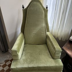 Velvet Mid Century Chairs