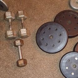 Weights & A Bar