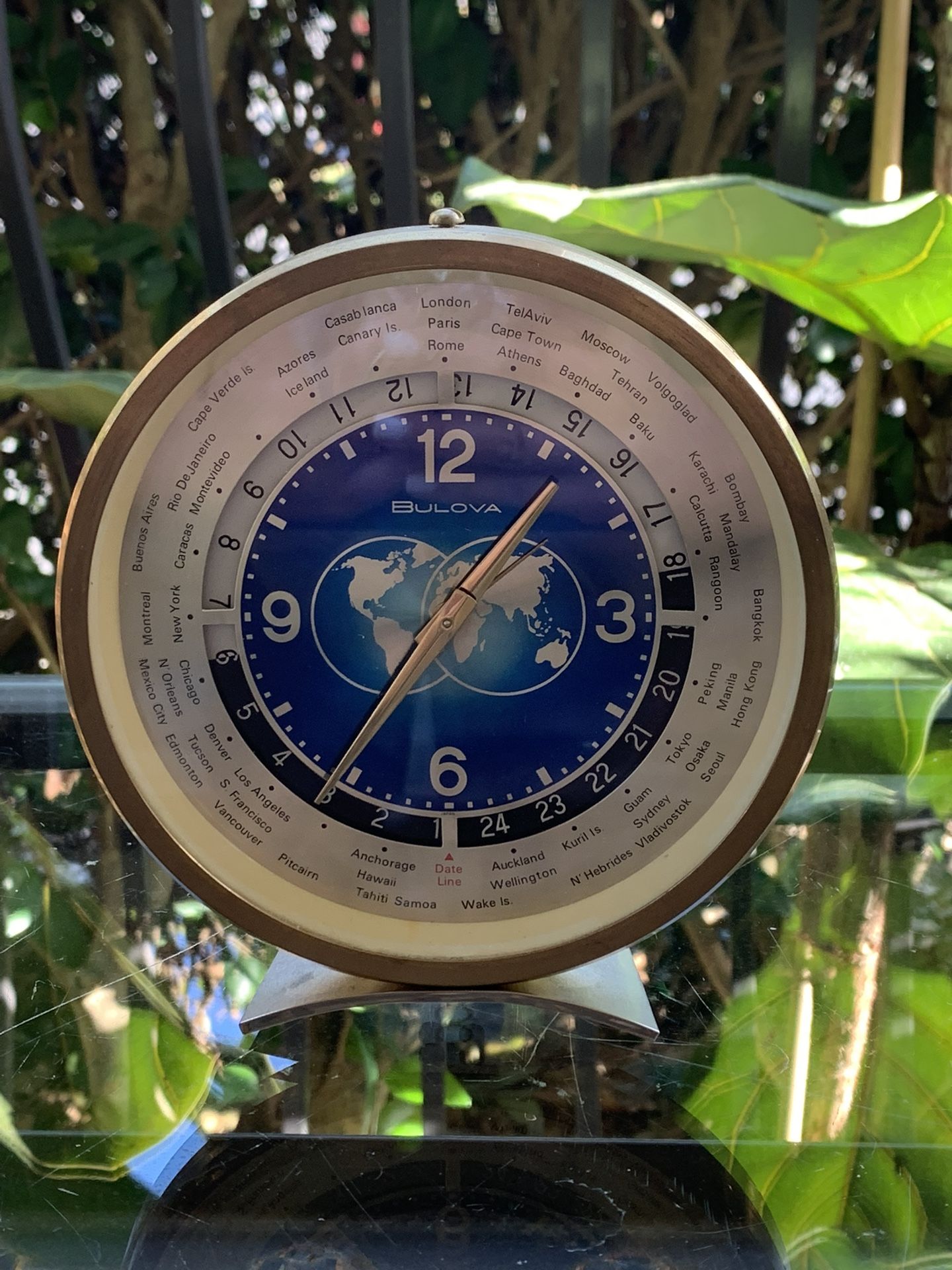 Bulova Wind Up World Clock
