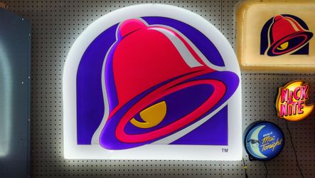 Original Taco bell light up sign