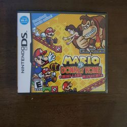 Mario vs. Donkey Kong Mini-Land Mayhem (Nintendo DS, 2010) - Factory Sealed NEW