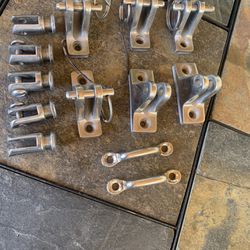 Stainless Bimini Top Parts 