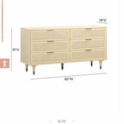 Mid century modern dresser