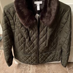 Womens Charter Club Jacket Sz L