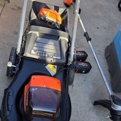 Podadora  echo. Bateria y cargador mas wiro