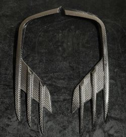 Real Carbon Fiber Fog Light Garnish Honda Accord 21-22