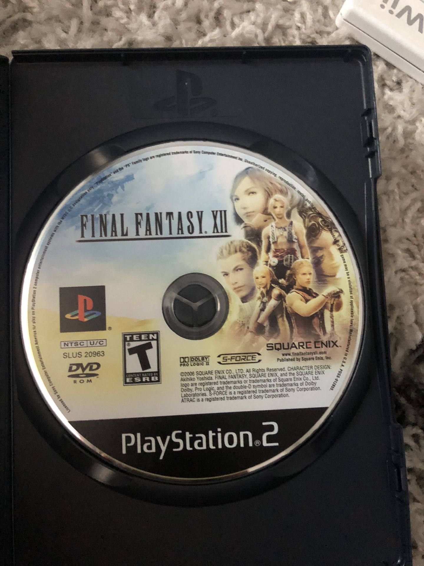 Final fantasy 12 PS2