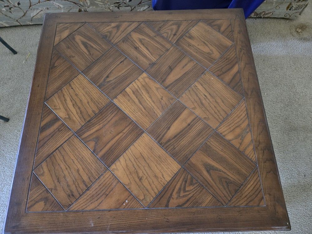 Coffee table Beautiful Inlaid 42x42
