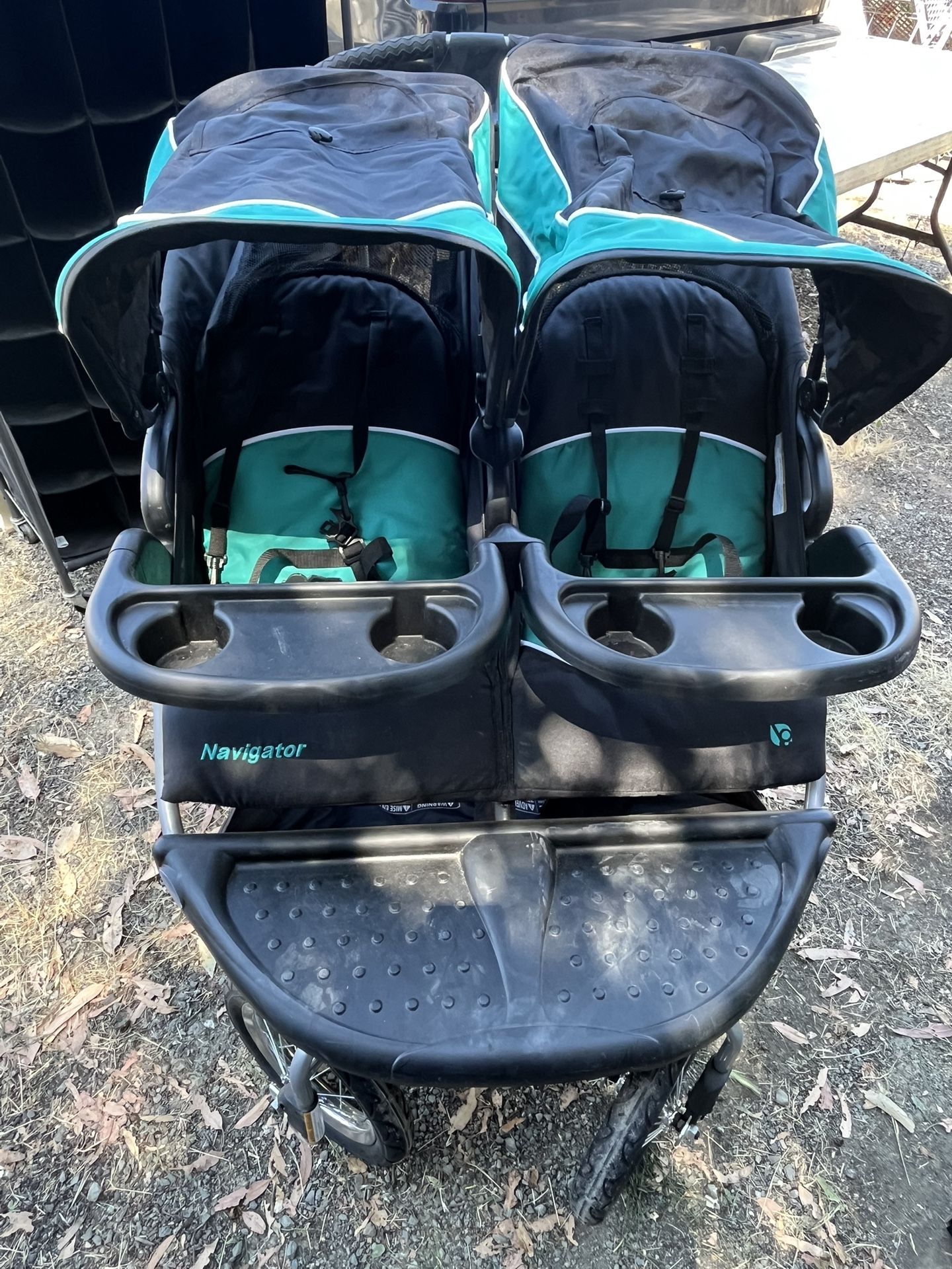 Like New Baby Trend Double Stroller