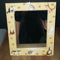 Cat Frame Mirror