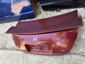 Honda civic si coupe fg2 2007 oem rear trunk lid with wing clean parts