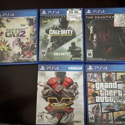 Video Games For PS4