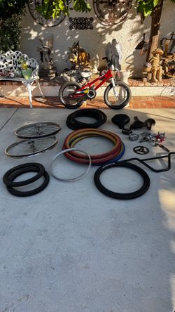 BMX Bike Parts LOT