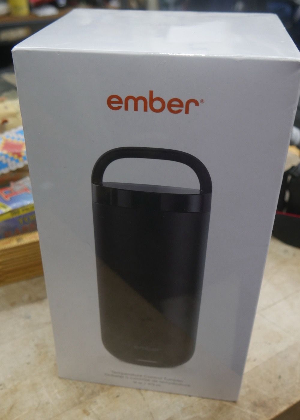 NEW Ember Temperature Control Tumbler, 16 oz - Black - CM21XL17AM.