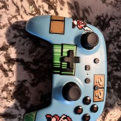Nintendo Switch PowerA Enhanced wireless controller. Super Mario bros 3 special edition