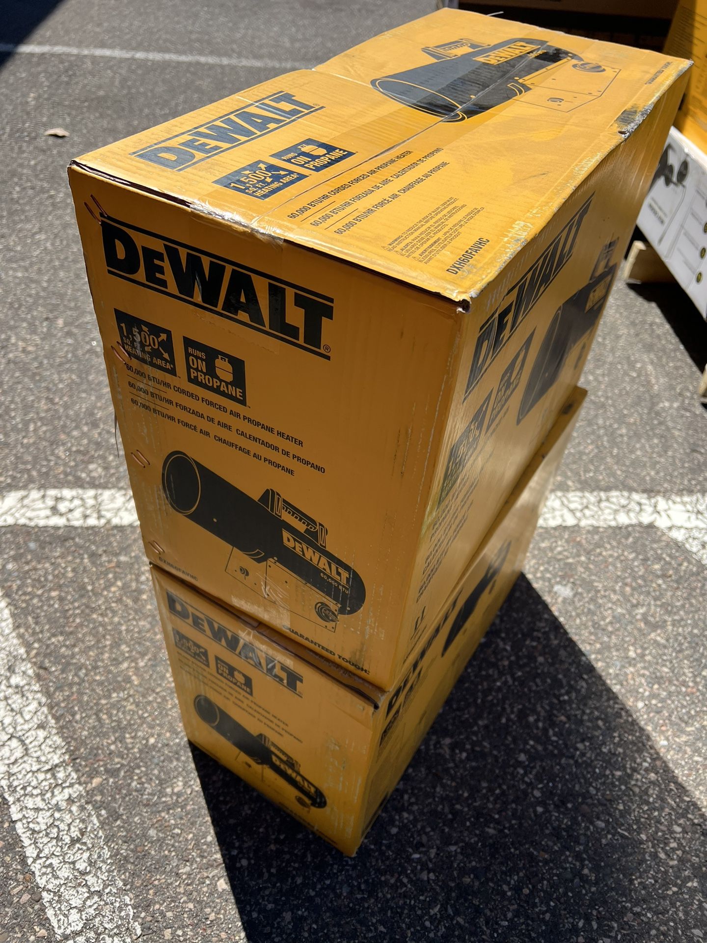 DeWalt Forced Air Propane Portable Heater for Sale in Minneapolis, MN -  OfferUp