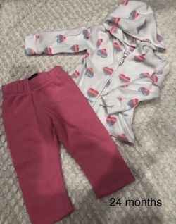 Baby girl sweat outfit