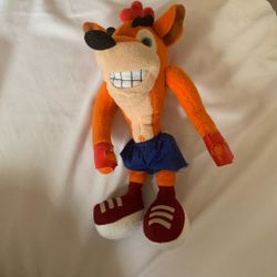 90s Crash Bandicoot Plush