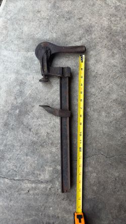 Antique cam lever clamp