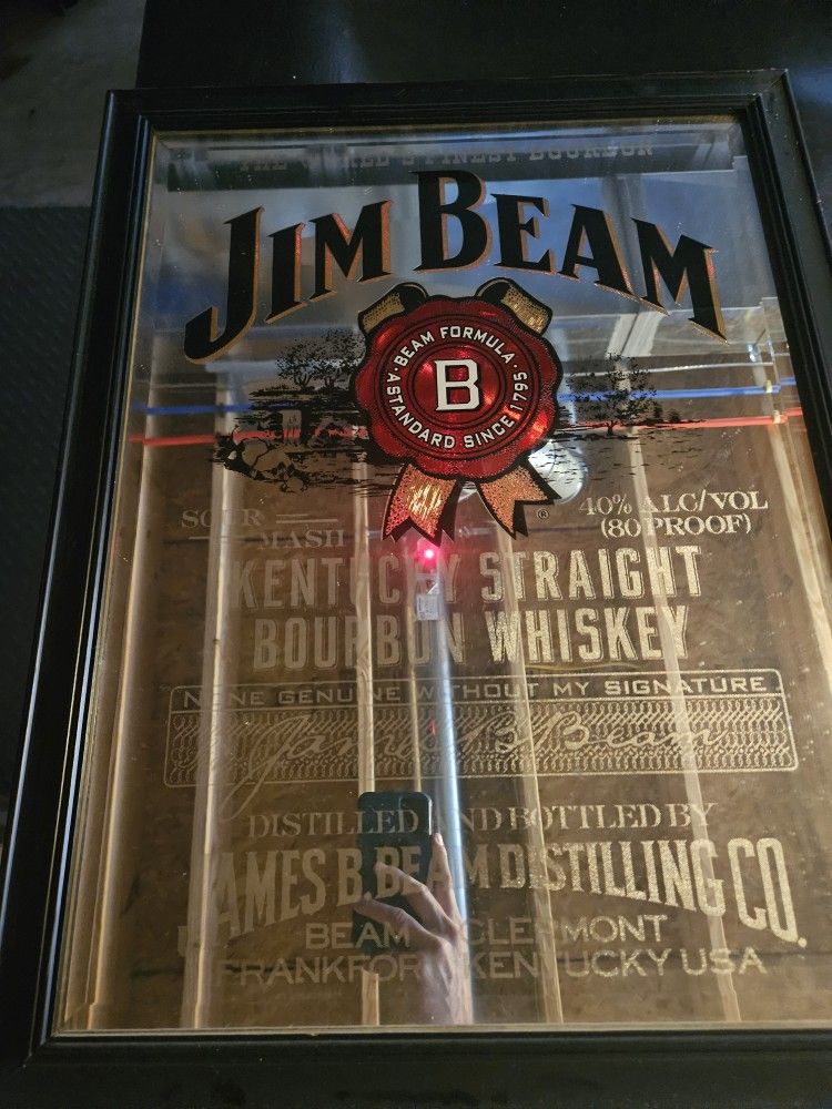 Jim Beam Mirror