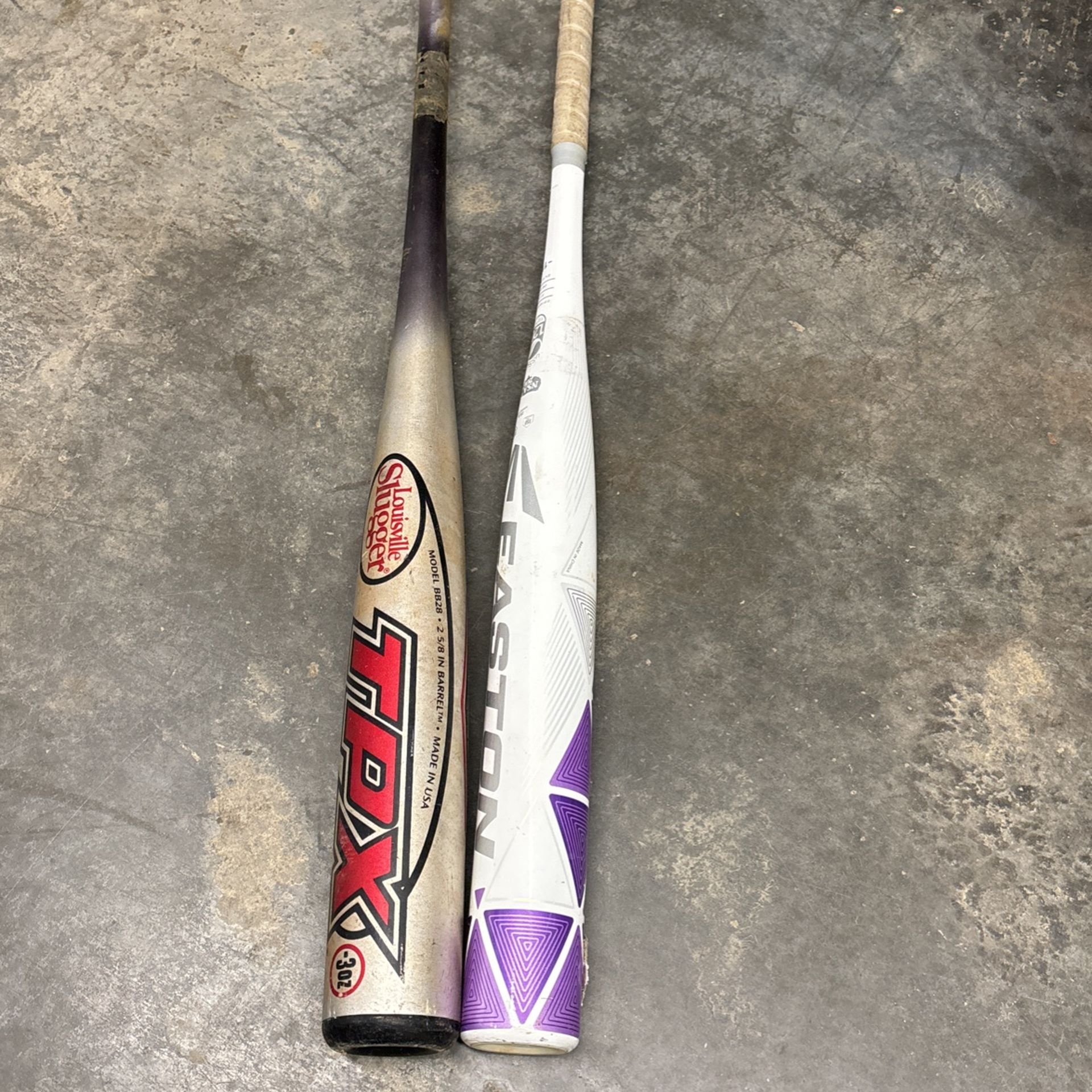 2 High School Baseball Bats