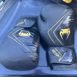 Venum boxing gloves w/velcro