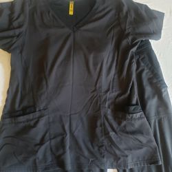 Aero Scrubs Black Set