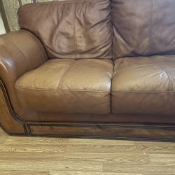 Two Leather Couches For Sale 200 Each 