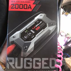 2000amp Rugged Jump Starter