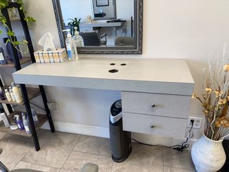 Hair salon stations