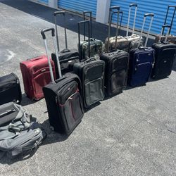 $15 each! Carry On Travel Luggage Baggage Wheeled Rolling Suitcases!