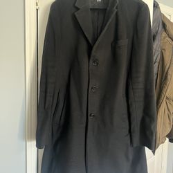 Hugo Boss Men’s Wool Cashmere Pea Coat