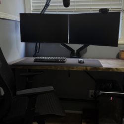 FREE DELIVERY - New Custom Industrial Butcher-block Desk