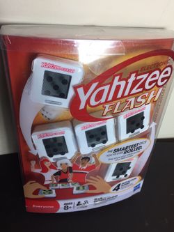 Yahtzee Flash Electronic Board Game New In Box