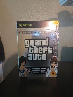 GTA Xbox Original Titles Games Discs