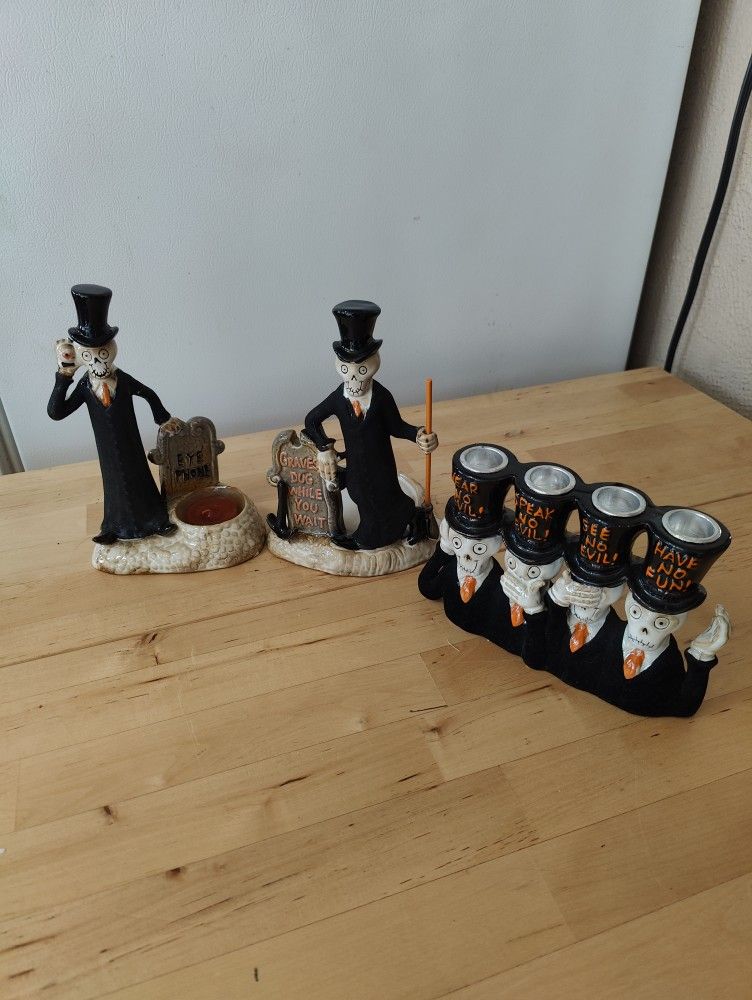 Halloween Candle Holders