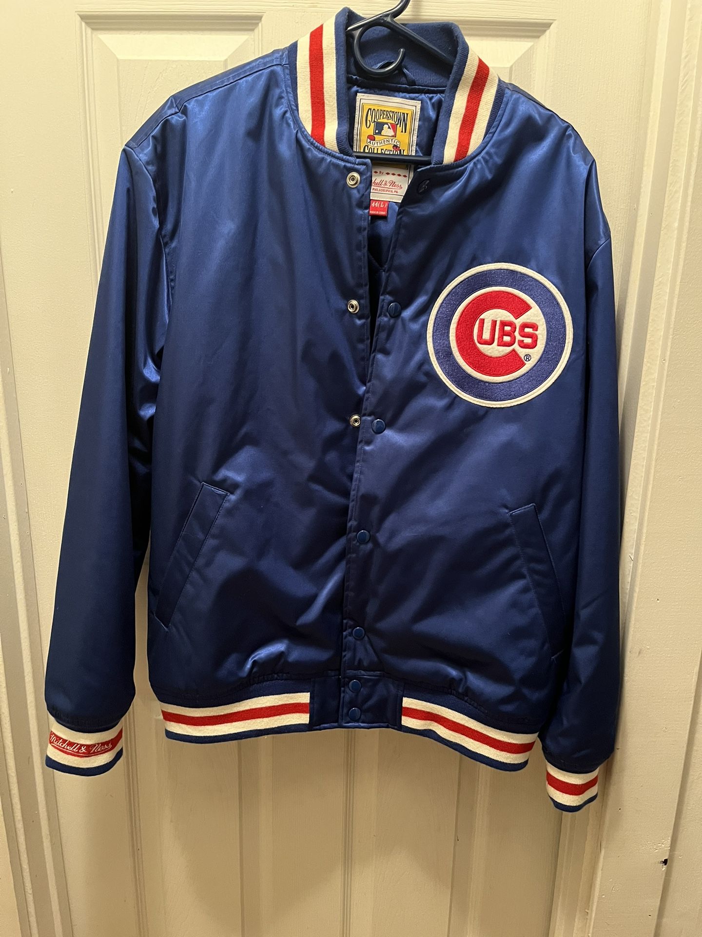 Chicago Cubs 1990 Baseball Club Satin Jacket 